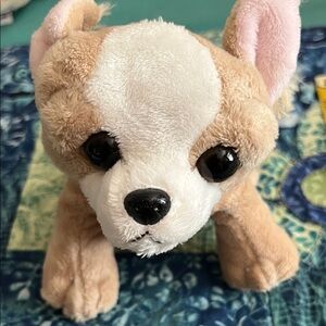 GANZ Webkinz 7” Lil’ Kinz Chihuahua Stuffed Animal Toy- EUC, *like new*